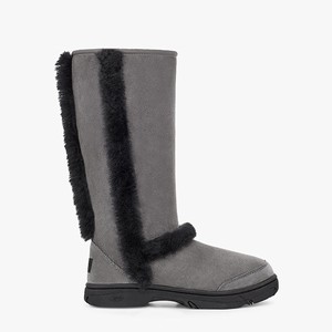 Ugg Sunburst Tall Women Classic Boots Grey/Black (3146NUVCA)